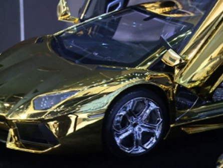 Mini-Lamborghini aus Gold - für 5,5 Millionen Euro